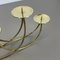 Sculptural Solid Brass Candleholder by Harald Buchrucker, Germany, 1950s 10