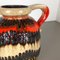Large Pottery Super Fat Lava Multi-Color 484-30 Vase from Scheurich Wgp, 1970s 7