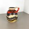 Large Pottery Super Fat Lava Multi-Color 484-30 Vase from Scheurich Wgp, 1970s 3