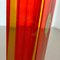 Large Orange Murano Glass Sommerso Vase Attributed to Flavio Poli, Italy, 1970s 9