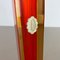 Large Orange Murano Glass Sommerso Vase Attributed to Flavio Poli, Italy, 1970s 10