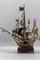 Industrial Style Metal Art Sailing Ship Sculpture 2