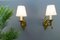 French Neoclassical Style Bronze Wall Lights, Set of 2 2