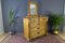 Baltic Art Nouveau Style Pine Chest of Drawers with Mirror 11