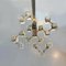 Mid-Century Italian Cubic Steel and Glass Chandelier by Gaetano Sciolari, 1960s 5