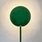 Moderne italienische Mid-Century Stehlampe aus grün emailliertem Metall, 1970er 5