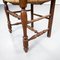 Italian Wooden and Straw Chairs, Late 1800s, Set of 6, Image 13