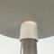 Lámpara de pie italiana Mid-Century de metal gris y blanco de Sottsass para Bieffeplast, años 80, Imagen 11