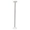 Mid-Century Italian Grey and White Metal Floor Lamp by Sottsass for Bieffeplast, 1980s 1