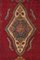 Handgewebter Vintage Teppich in Rot 3