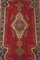 Handgewebter Vintage Teppich in Rot 2