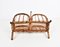 Mid-Century Italian French Riviera Bamboo & Rattan Magazine Rack, 1960s 8