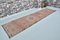 Antique Hanmade Hallway Runner Rug 7