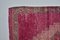 Tappeto rosa fatto a mano da corridore lungo dell'Anatolia, Immagine 4