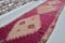 Pink Anatolian Handmade Long Runner Rug, Image 5