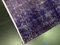 Purple Small Traditional Overdyed Rug, Image 4