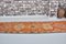 Boho Decor Orange Wool Long Rug, Image 7