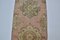 Turkish Handmade Faded Hallway Runner Rug, Image 5