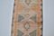 Orange and White Anatolian Hallway Deco Runner Rug, Image 6