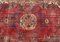 Tapis Antique en Coton et Laine Rouge 5