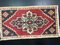 Small Vintage Red Rug 3