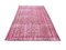 Pink Hand Knotted Rug 1