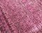 Rosa handgeknüpfter Teppich 3