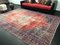 Vintage Turkish Red Overdyed Rug 3