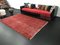 Vintage Modern Red Faded Rug 2