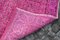 Overdyed Pink Rug 2