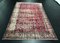 Vintage Turkish Red Faded Rug 1