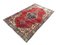 Handgemachter türkischer Vintage Teppich in Rot 1