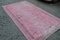 Soft Pink Overdyed Rug 5