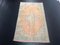 Vintage Turkish Orange Rug 1