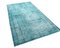 Tapis Turquoise Fait Main 2