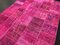 Pinker Patchwork Teppich 2