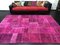 Pinker Patchwork Teppich 5
