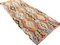 Tappeto Kilim antico colorato fatto a mano, Turchia, Immagine 5