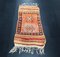 Kleiner handgewebter türkischer Vintage Nomadic Tribal Kelim Teppich 1