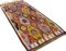 Vintage Turkish Colorful Handmade Tribal Kilim Rug, Image 1