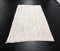 Vintage Turkish White Wool Tribal Kilim Rug, Image 1