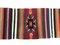 Turkish Ethnic Corridor Kilim Runner Rug 3