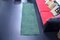 Green Hemp Runner Rug 1