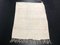 Turkish White Hemp Kilim Area Rug 1