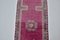 Anatolian Turkish Pink Wool Runner Rug 6