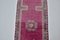 Anatolian Turkish Pink Wool Runner Rug, Image 6