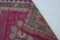 Alfombra de pasillo turca de Anatolia de lana rosa, Imagen 2