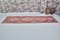 Alfombra de corredor turca hecha a mano en rosa descolorido, Imagen 10