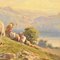 Louis Guy, Sheep and Shepherd, Oil on Canvas, 19th Century, Framed 4