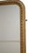 Specchio da parete vittoriano in legno dorato, Immagine 6